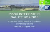 PIANO INTEGRATO DI SALUTE 2012-2016