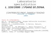Laboratorio specialistico  L. 328/2000 : I Piani di Zona.   Contributo prof. Daniela Teagno
