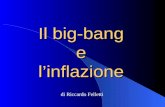Il big-bang e l’inflazione