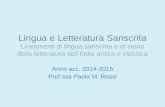 Anno  acc . 2014-2015 Prof.ssa Paola M. Rossi