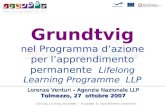 Grundtvig nel Programma d’azione per l’apprendimento permanente   Lifelong Learning Programme  LLP