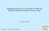 Aggregazioni per lo sviluppo di PMI nel settore dell’Information Technology