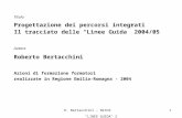 Titolo  Progettazione dei percorsi integrati Il tracciato delle “Linee Guida” 2004/05 Autore
