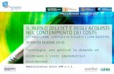 Tecnologie per gestire la domanda ed eliminare i costi improduttivi Nicola Martinelli