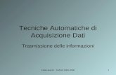 Tecniche Automatiche di Acquisizione Dati