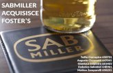 SABMILLER ACQUISISCE FOSTER’S