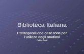 Biblioteca Italiana