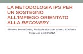 La metodologia IPS per un sostegno all’impiego orientato alla  recovery