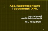 XSL:Rappresentare  i documenti XML