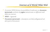 Internet ed il World Wide Web