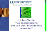 Il Libro Verde  “La cooperazione sociale per l’inserimento lavorativo”