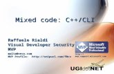 Mixed code: C++/CLI