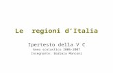 Le  regioni d’Italia