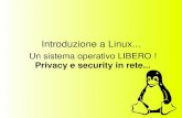 Introduzione a Linux...
