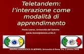 Teletandem: l’interazione come modalità di apprendimento