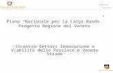Incontro Settori Innovazione e Viabilità delle Province e Veneto Strade