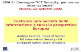 SMAU - Convegno “ICT Security: panorama internazionale” Milano, 28 Ottobre 2002