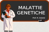 MALATTIE  GENETICHE