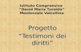 Istituto Comprensivo  “David Maria Turoldo” Montereale Valcellina