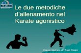 Le due metodiche d’allenamento nel Karate agonistico