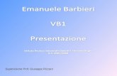 Emanuele Barbieri VB1 Presentazione Istituto Tecnico Industriale Statale P.  Hensemberger