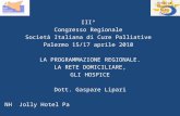 III°  Congresso Regionale  Società Italiana di Cure Palliative  Palermo 15/17 aprile 2010