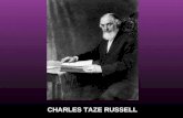 CHARLES TAZE RUSSELL