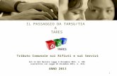 IL PASSAGGIO DA TARSU/TIA  A  TARES