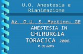 U.O. Anestesia e Rianimazione