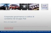 Corporate governance e codice di condotta nel Gruppo Fiat