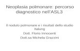 Neoplasia polmonare: percorso diagnostico nellâ€™ASL3
