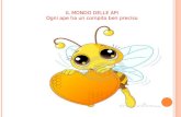 IL MONDO DELLE API Ogni ape ha un compito ben preciso