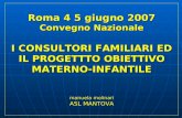 Il progetto obiettivo  materno-infantile D.M. 24-4-2000