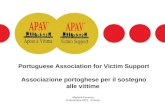 Portuguese  Association  for Victim  Support Associazione portoghese per il sostegno alle vittime