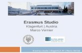Erasmus studio | Klagenfurt AT | Marco Vernier
