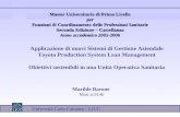 Applicazione di nuovi Sistemi di Gestione Aziendale Toyota Production System Lean Management
