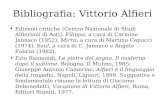 Bibliografia: Vittorio Alfieri