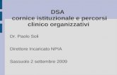 DSA   cornice istituzionale e percorsi clinico organizzativi