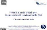 Web e Social Media per l’Internazionalizzazione delle PMI a cura di Rita Bonucchi