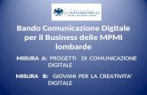 Bando Comunicazione Digitale per il Business delle MPMI lombarde