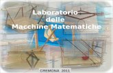 Laboratorio  delle  Macchine Matematiche