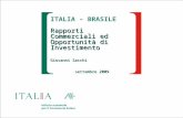 BRASILE X ITALIA: Dati di confronto