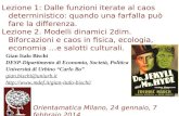 Gian Italo Bischi  DESP-Dipartimento di Economia, Società, Politica
