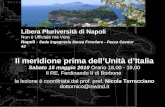 Il meridione prima dell’Unità d’Italia Sabato 15 maggio 2010  Orario 18,00 - 19,00
