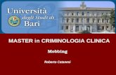 MASTER in CRIMINOLOGIA CLINICA