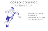 CORSO  CONI-FIGC Arcisate 2012