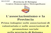 Provincia di Bologna   Centro Demoscopico Metropolitano