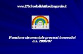 Funzione strumentale processi innovativi a.s. 2006/07