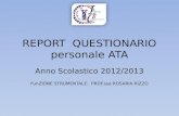 REPORT  QUESTIONARIO personale  ATA