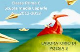 Classe Prima C Scuola media Caperle A.s. 2012-2013